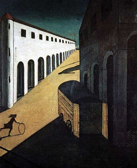 1913_Georgio-de-Chirico_Melancholy-of-the-Street-800_c