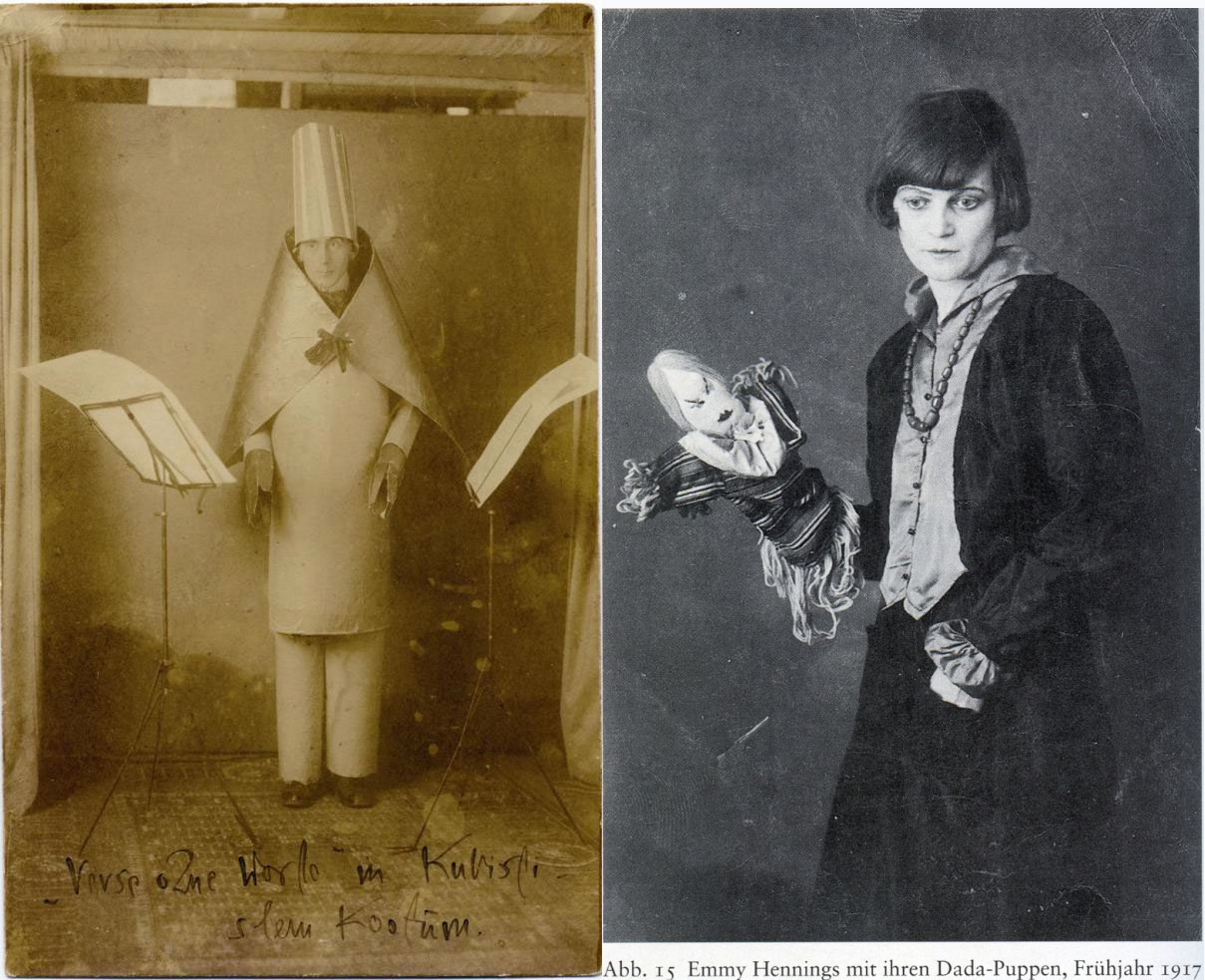 Hugo Ball + Emmy Hennings: Cabaret Voltaire 1916